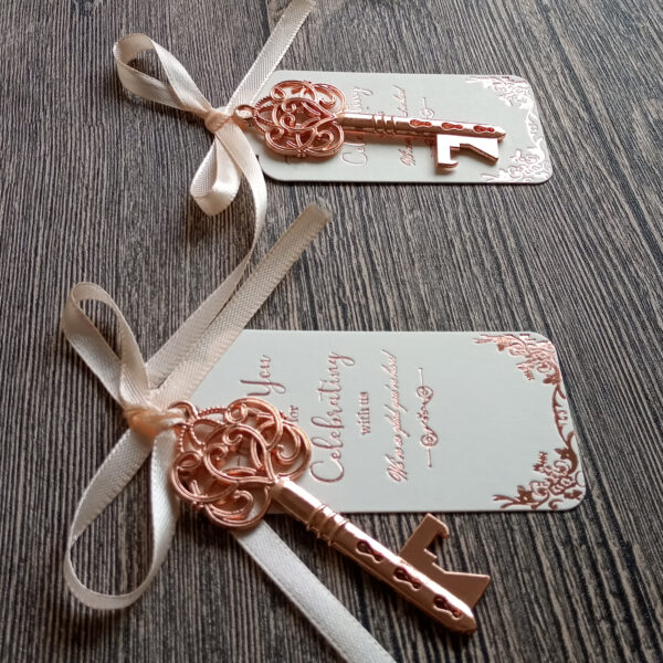 Rose Gold Wedding Favors for Guests